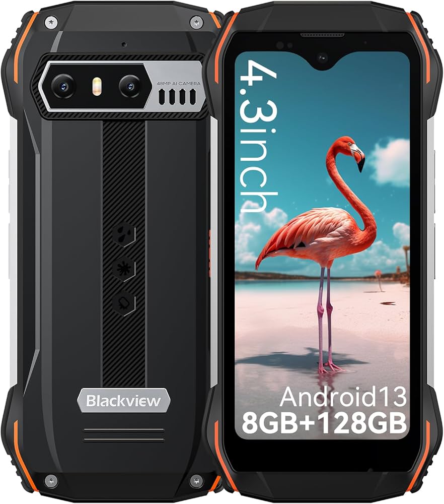 Amazon | [2024 Android13 タフネスマホ]Blackview N6000SE スマホ sim