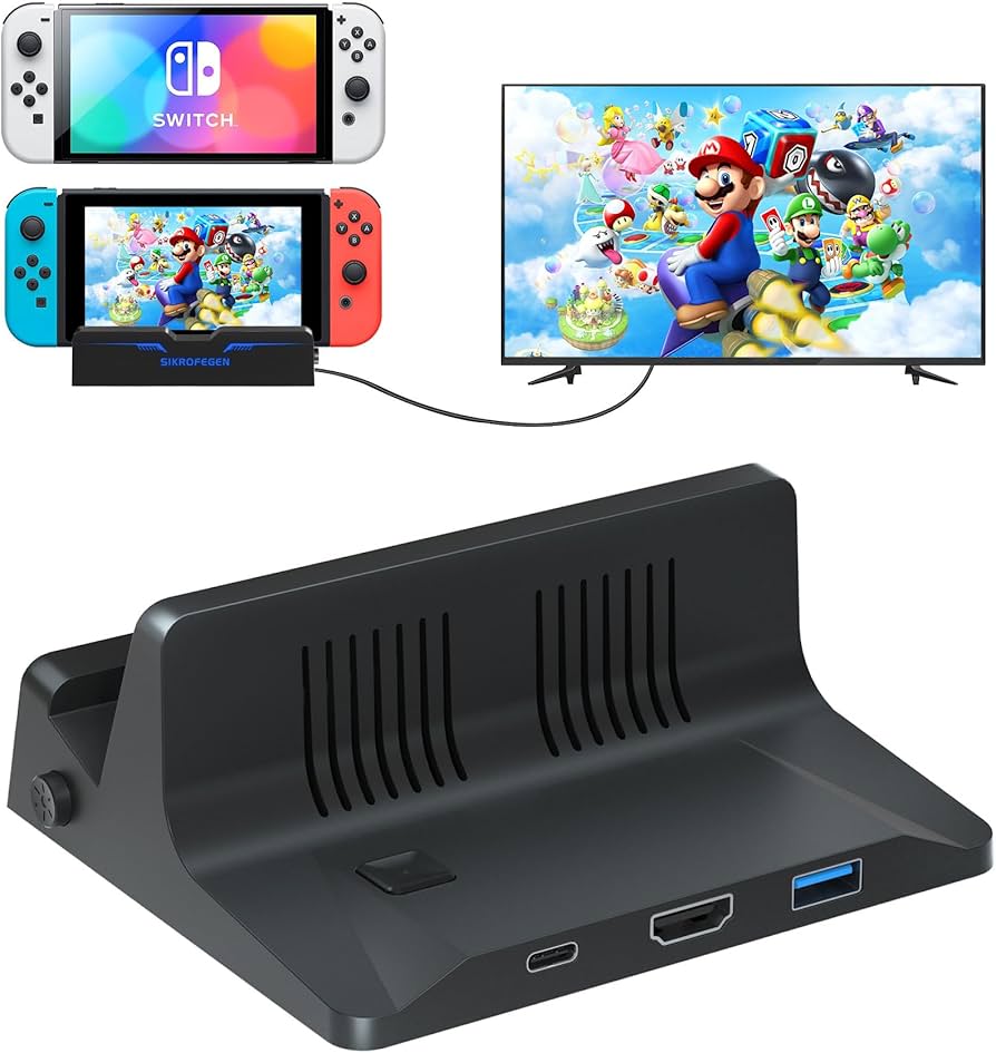 Amazon.co.jp: Nintendo Switch Dock、4K60Hz HDMI 2.0 TVドッキング