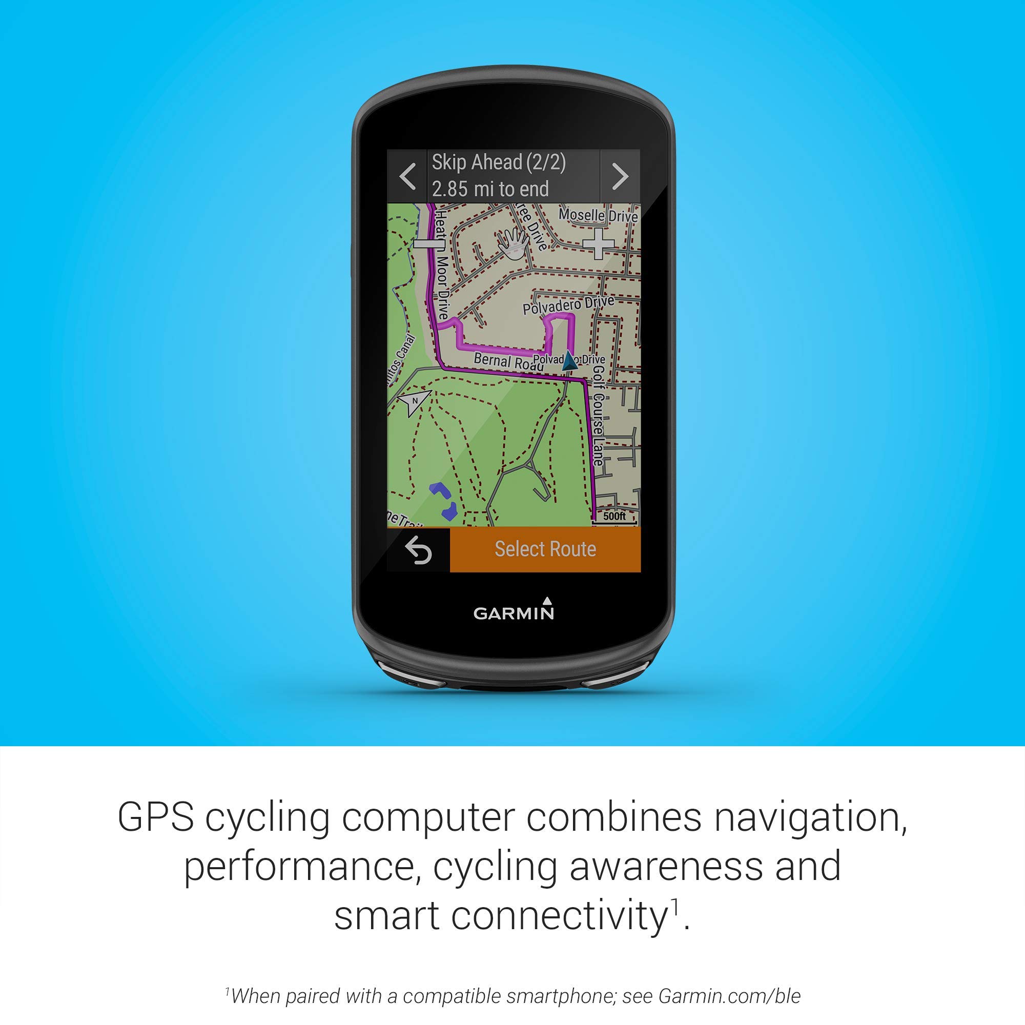 Amazon.co.jp: Garmin Edge 1030 Plus, GPS Cycling/Bike Computer, On