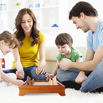 Amazon.com: GSE Games & Sports Expert Wooden 7-in-1 Chess