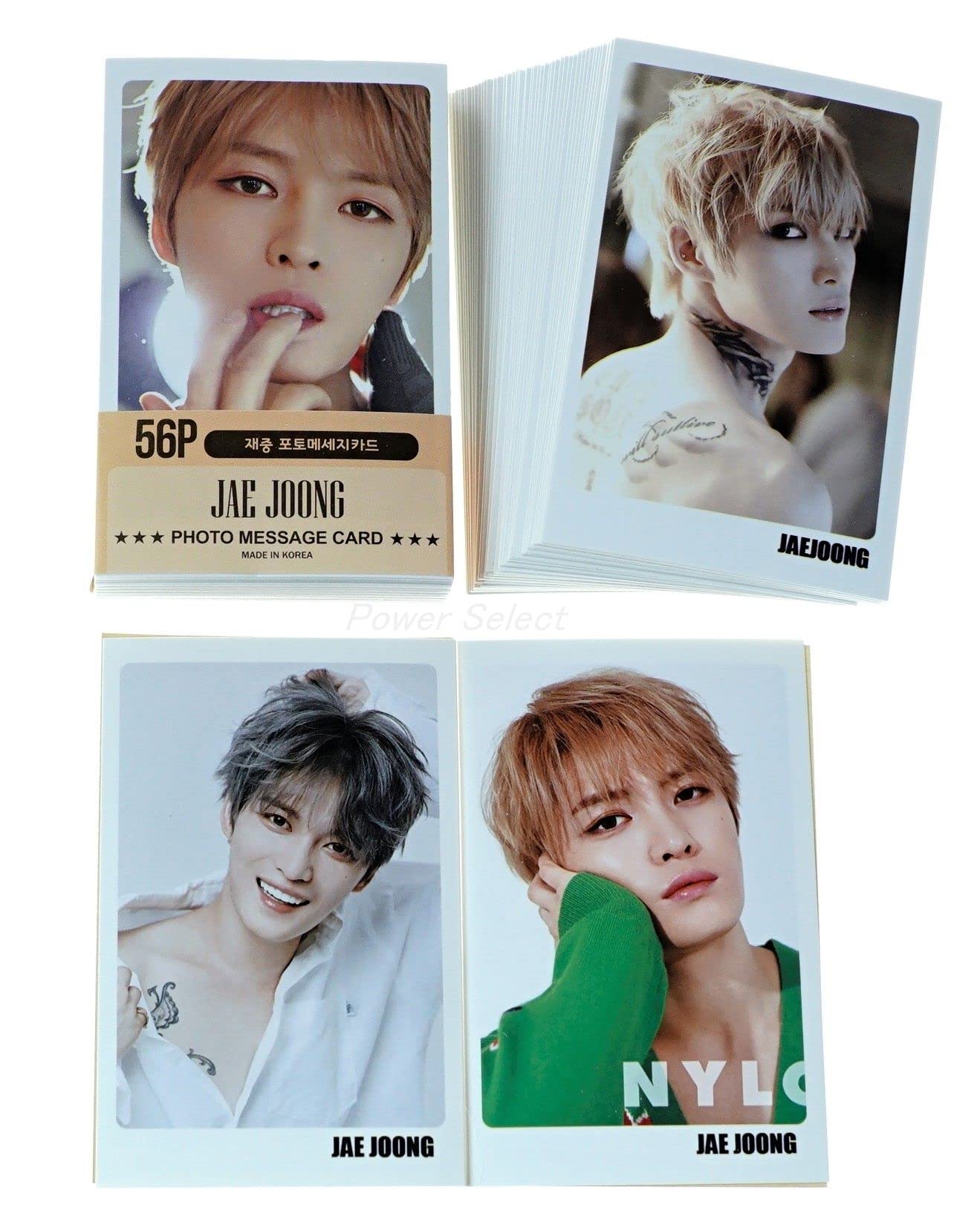 Amazon.co.jp: JYJ HERO ジェジュン グッズ フォトメッセージカード 56