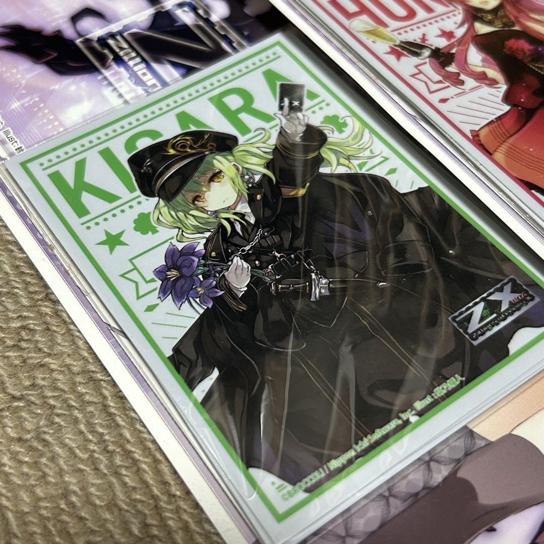 Amazon.co.jp: Z X ゼクス アクティベートカード特典 スリーブ 4種各5