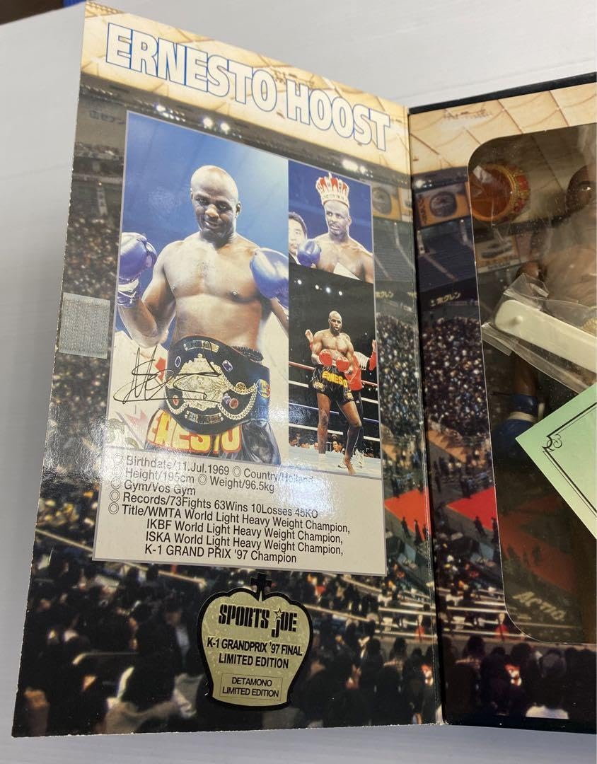 K‐1 GRAND PRIX '97 FINAL 日本限定版フィギュア2体セット K‐1 GRAND