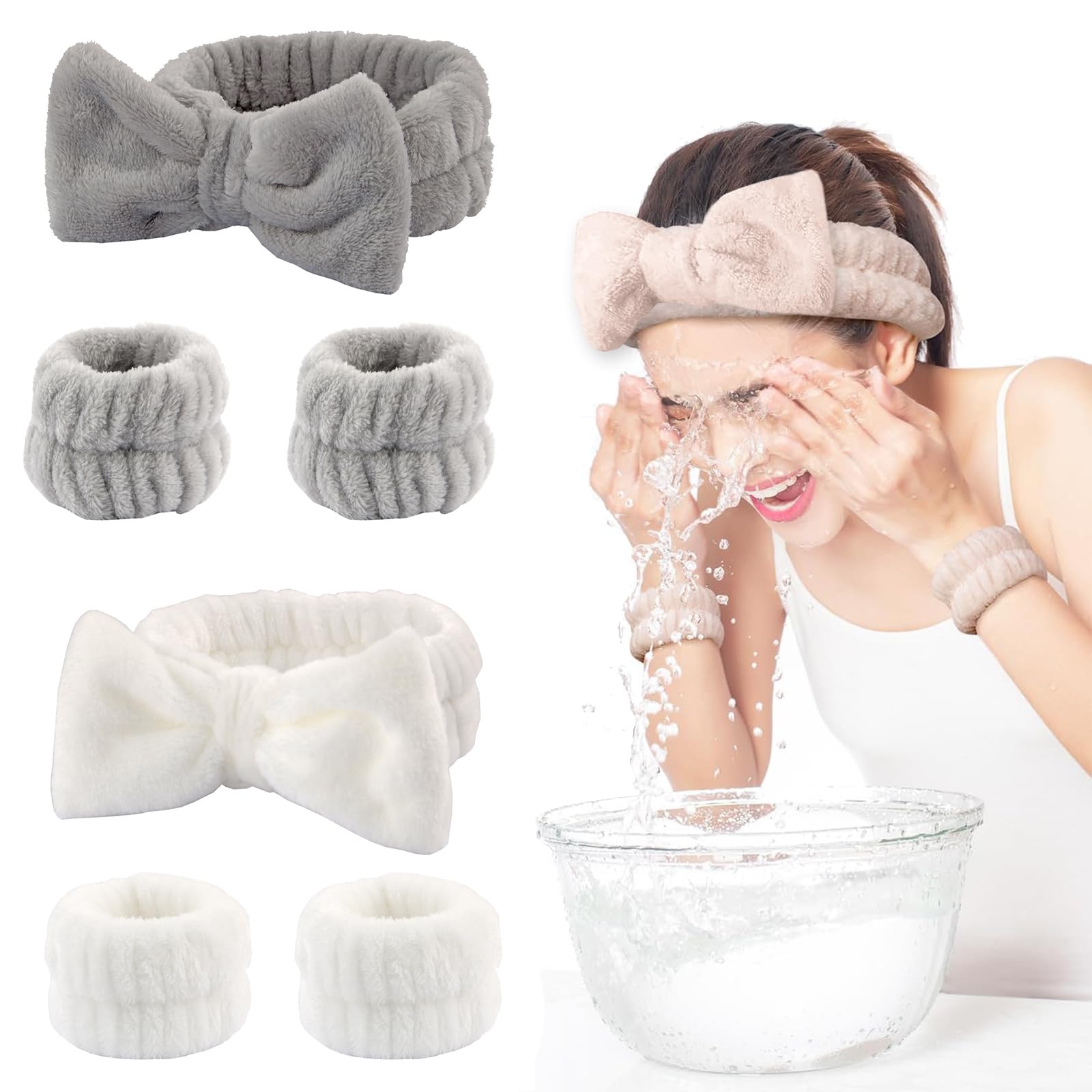 Amazon.co.jp: ZeniMart ヘアバンド 洗顔 ヘアバンド 可愛い リスト