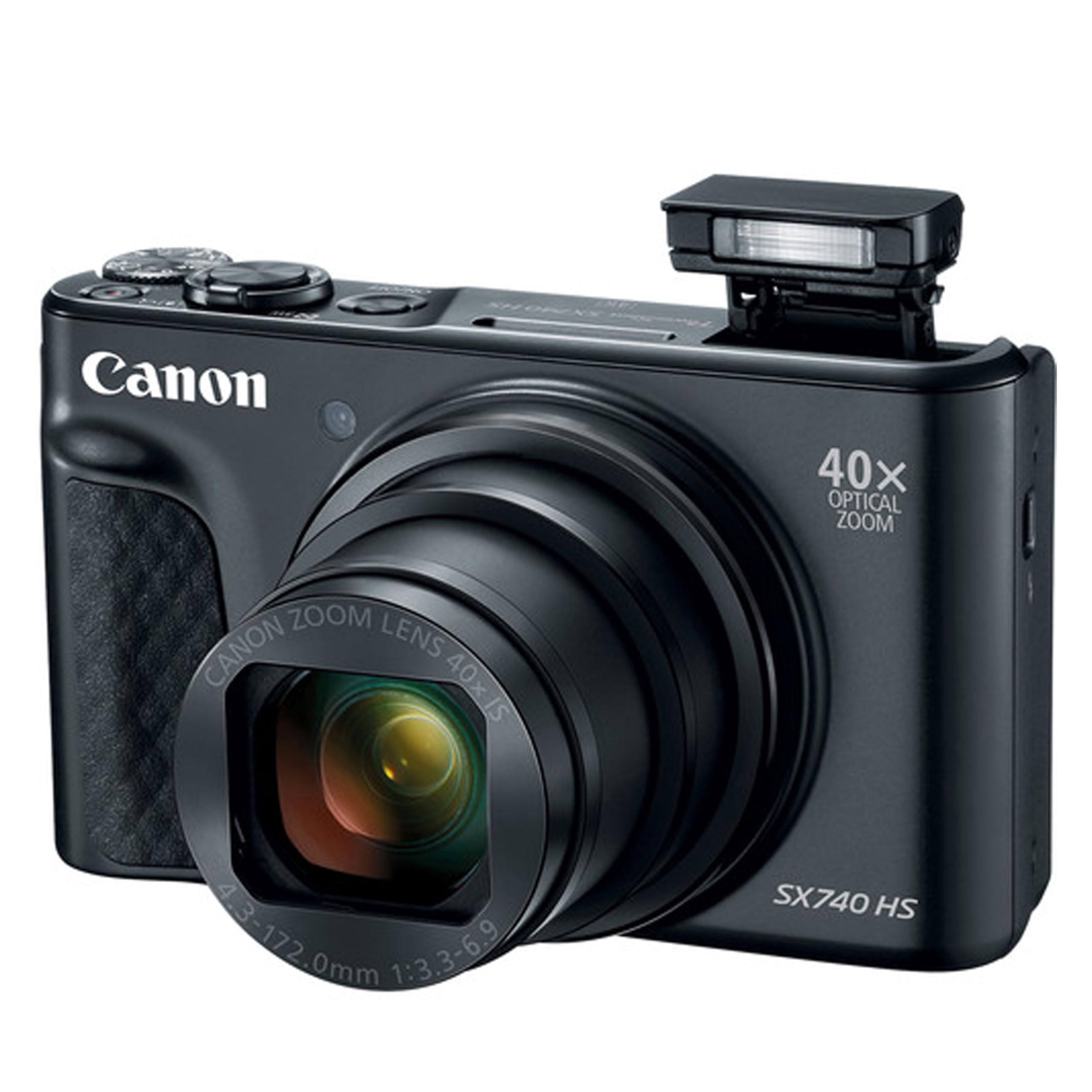 Amazon.com : Canon Powershot SX740 HS Digital Camera (Black) +