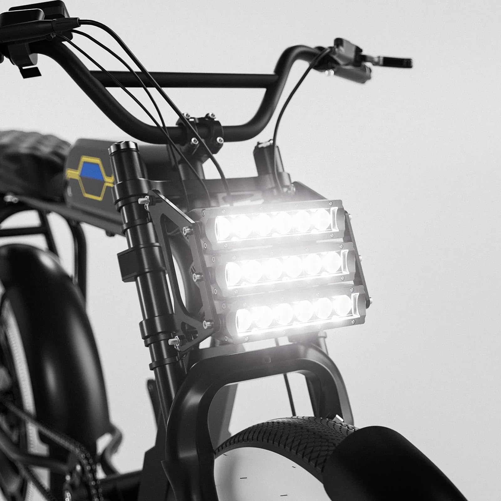 Amazon.co.jp: Super73 12Vバイクライト電動バイク用3列LEDヘッド