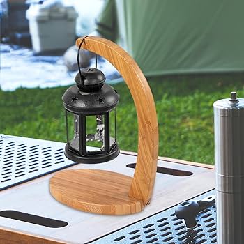 Amazon.co.jp: Kokiya キャンプランタンスタンド木製ランタン