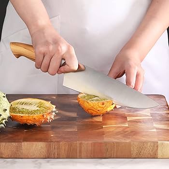 Amazon.com: Cangshan OLIV Series 8-Piece Knife Block Set, Forged
