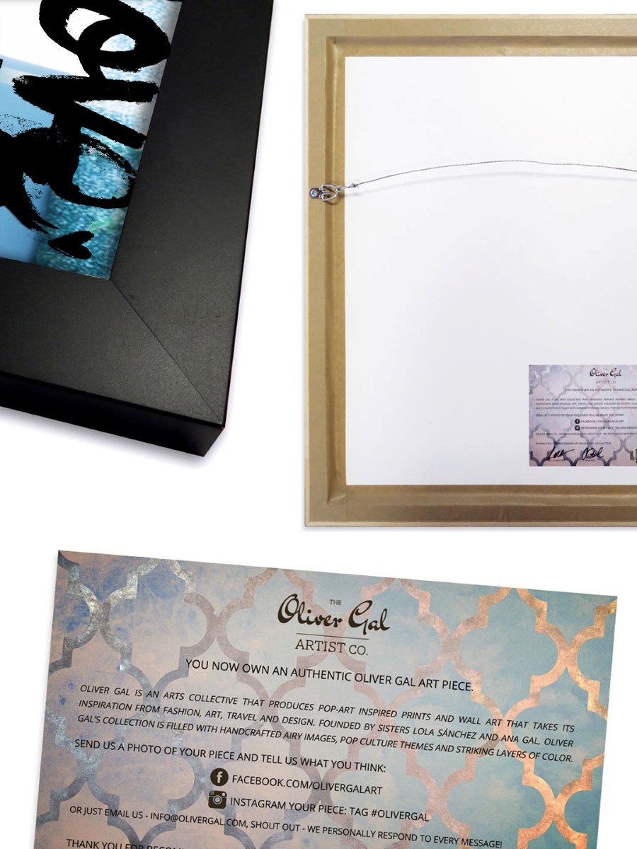 Amazon.com: Oliver Gal 15581_20x20_MIR_FLAT My Own Muse | Framed