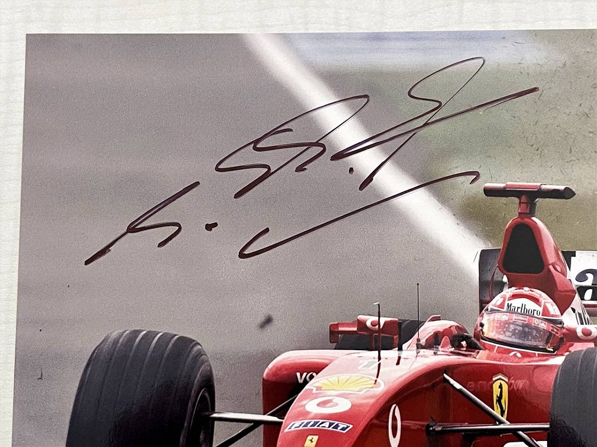 M・シューマッハ 2006JapanGP サイン入りフォト 【公式通販】