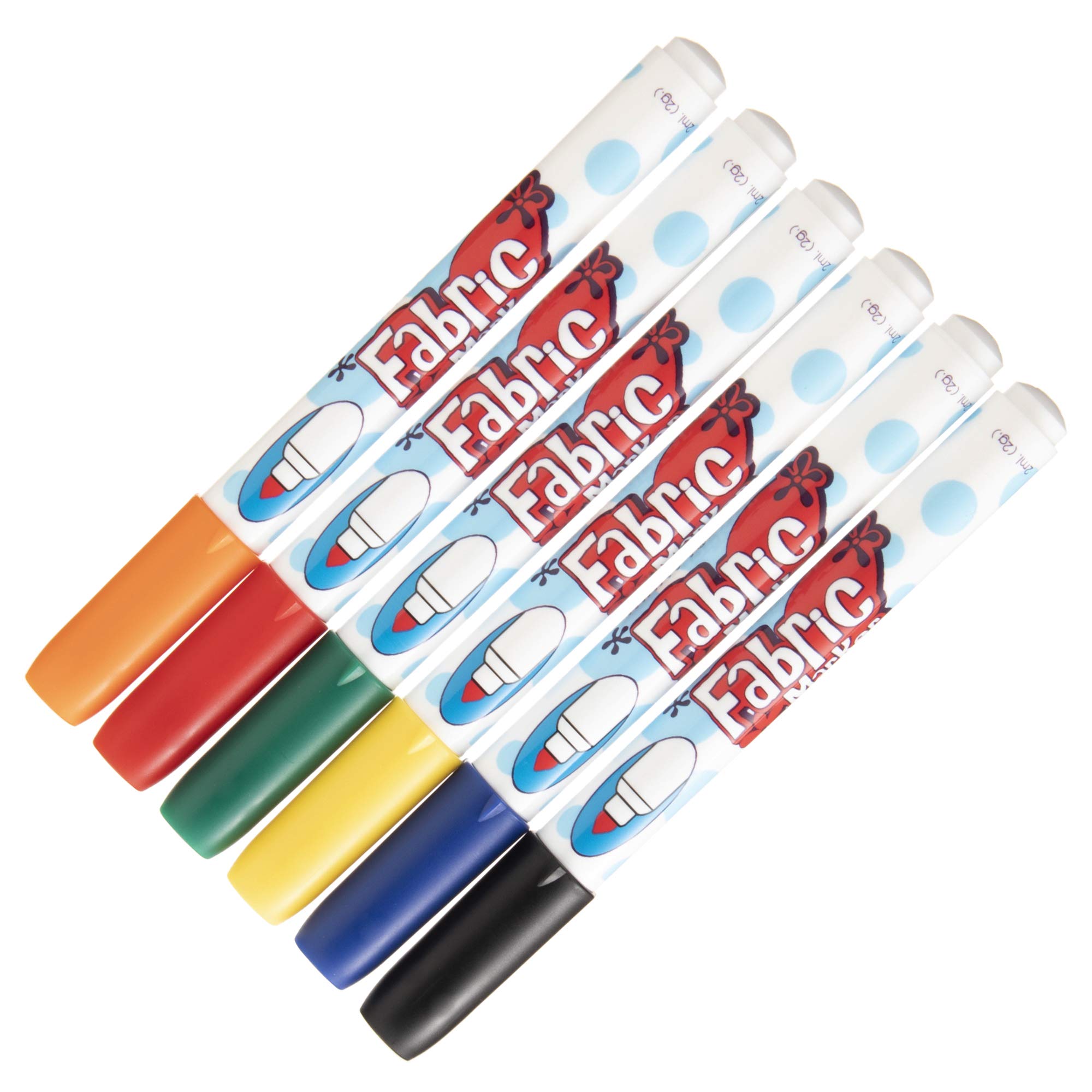 Amazon | マービー 560 ファブリックマーカー 基本色6色セット 560-6A