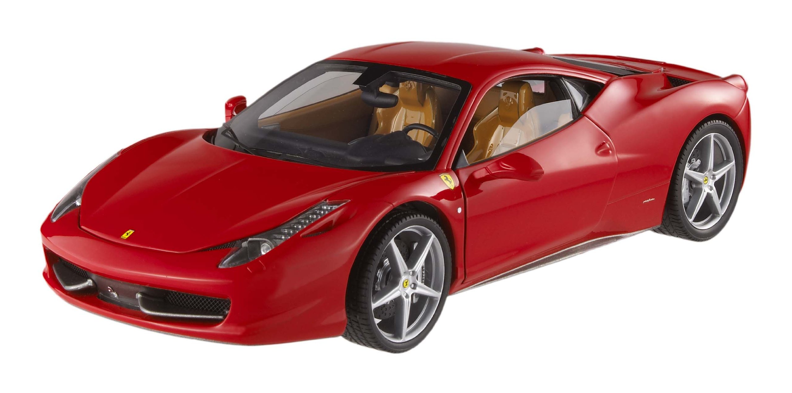 Amazon | マテル 1/43 Ferrari 458 ITALIA RED 完成品 | ミニカー