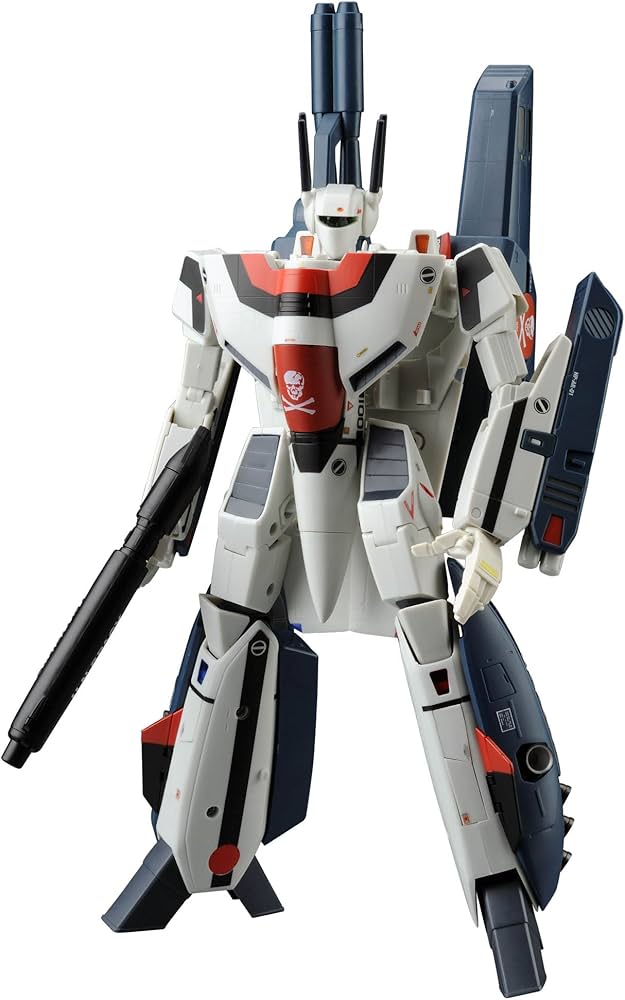 Amazon.co.jp: 1/60 マクロス 完全変形 VF-1S 一条輝機 with スーパー