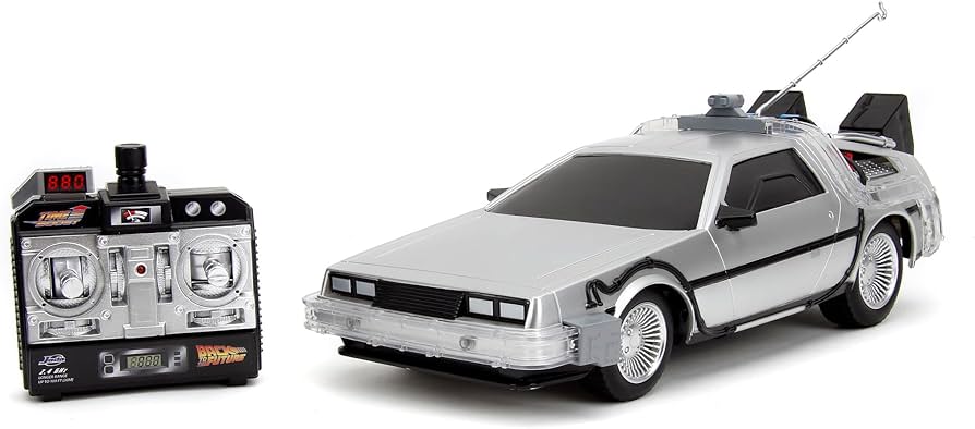 Amazon.com: Jada Toys - Back to The Future RC Car, Time Machine