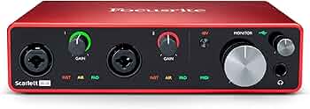 Amazon.co.jp: Focusrite Scarlett 4i4 3rd Gen 第3世代 オーディオ