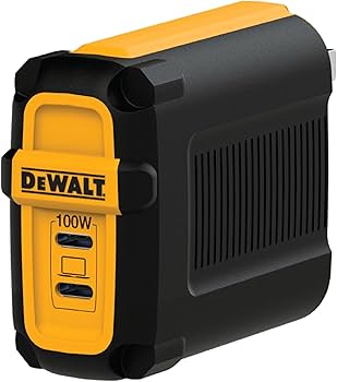 Amazon.com: DEWALT Heavy Duty 100W USB C Charger Block(GaN), 2