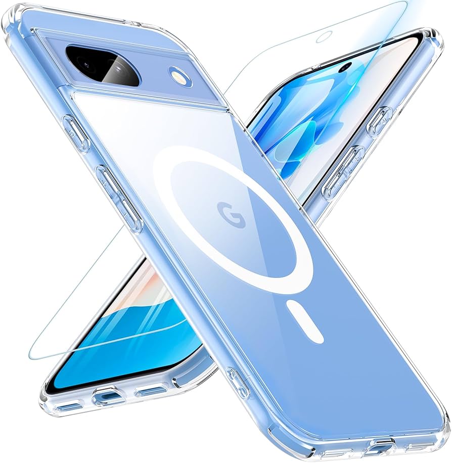 Amazon.co.jp: BESINPO Google Pixel 8a ケース 【ガラスフィルム付き