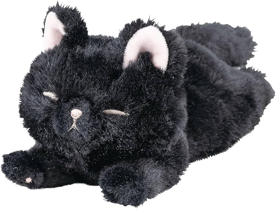 Amazon.co.jp: りぶはあと マスコット くたっとびより クロネコ (全長