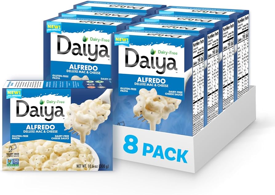 Amazon.com : Daiya Dairy Free Gluten Free Alfredo Deluxe Mac