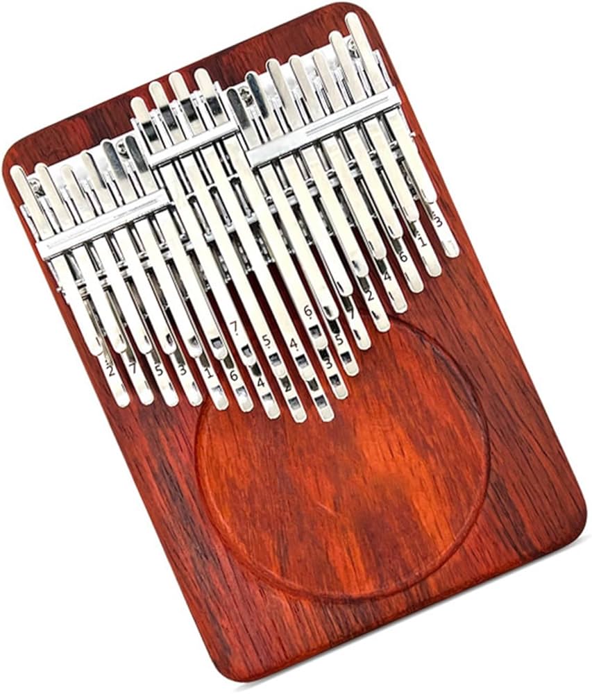 Amazon | 無垢材クロマチックカリンバ 34 キー二重層親指ピアノ