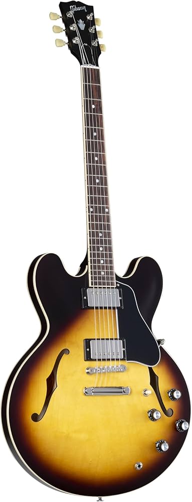 Amazon | Gibson ES-335 Satin Vintage Burst セミアコギター