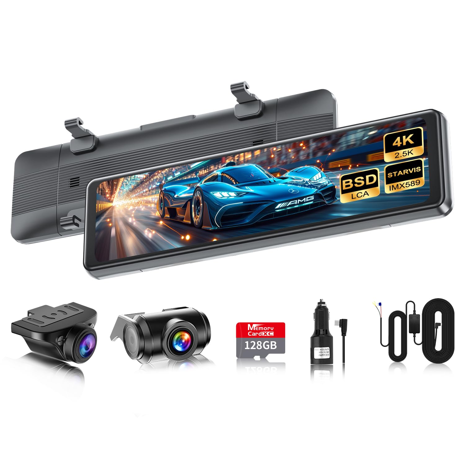 Amazon.co.jp: 【2025再革新分離式・バックカメラ左右上下反転可・4K