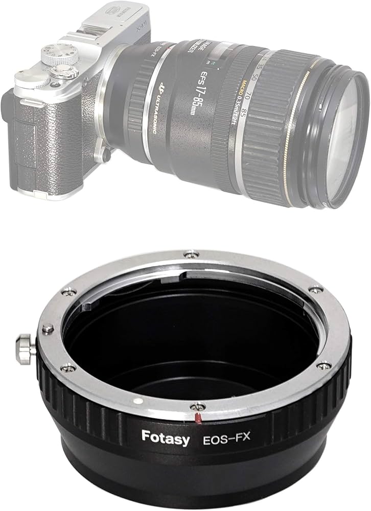 Amazon.com : Fotasy Manual Cannon EF EF-S Lens to Fuji X Adapter