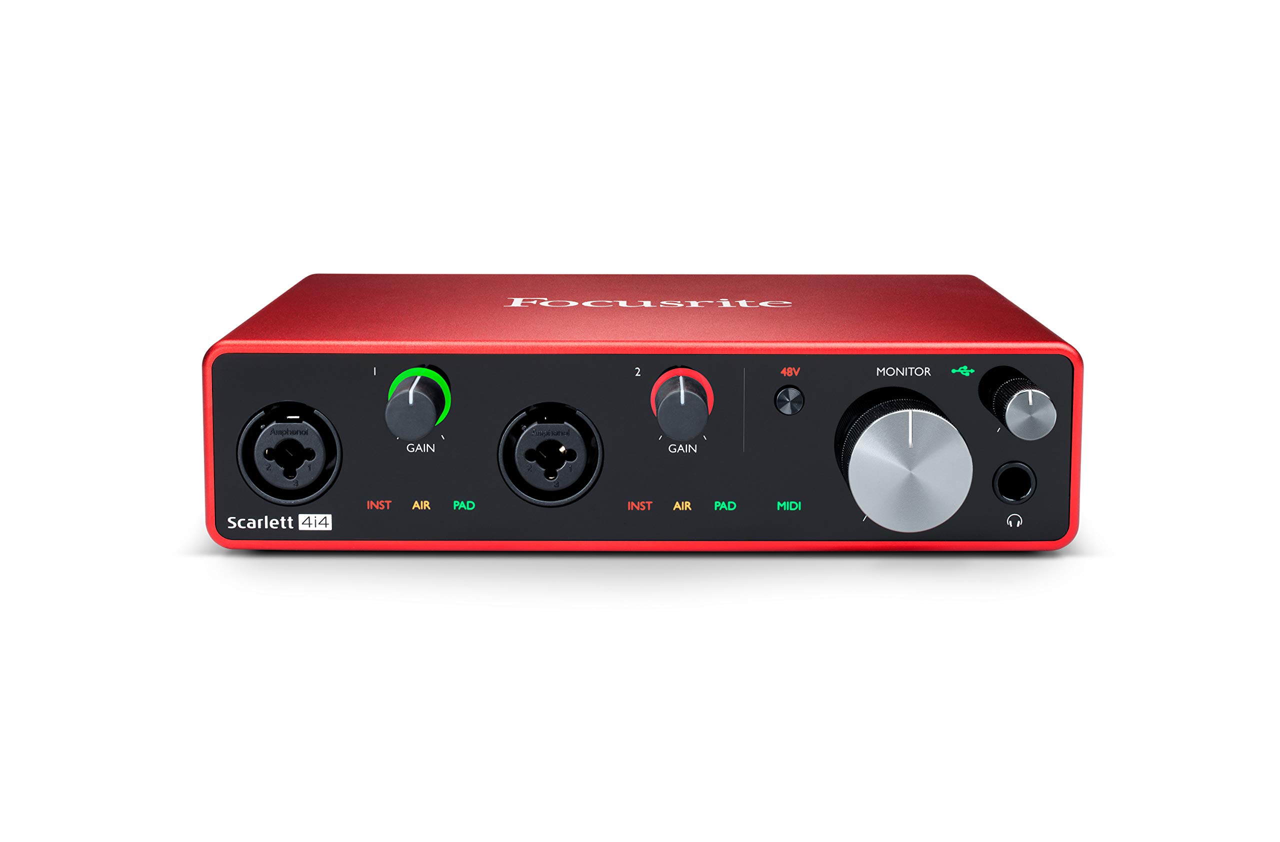 Amazon.co.jp: Focusrite Scarlett 4i4 3rd Gen 第3世代 オーディオ
