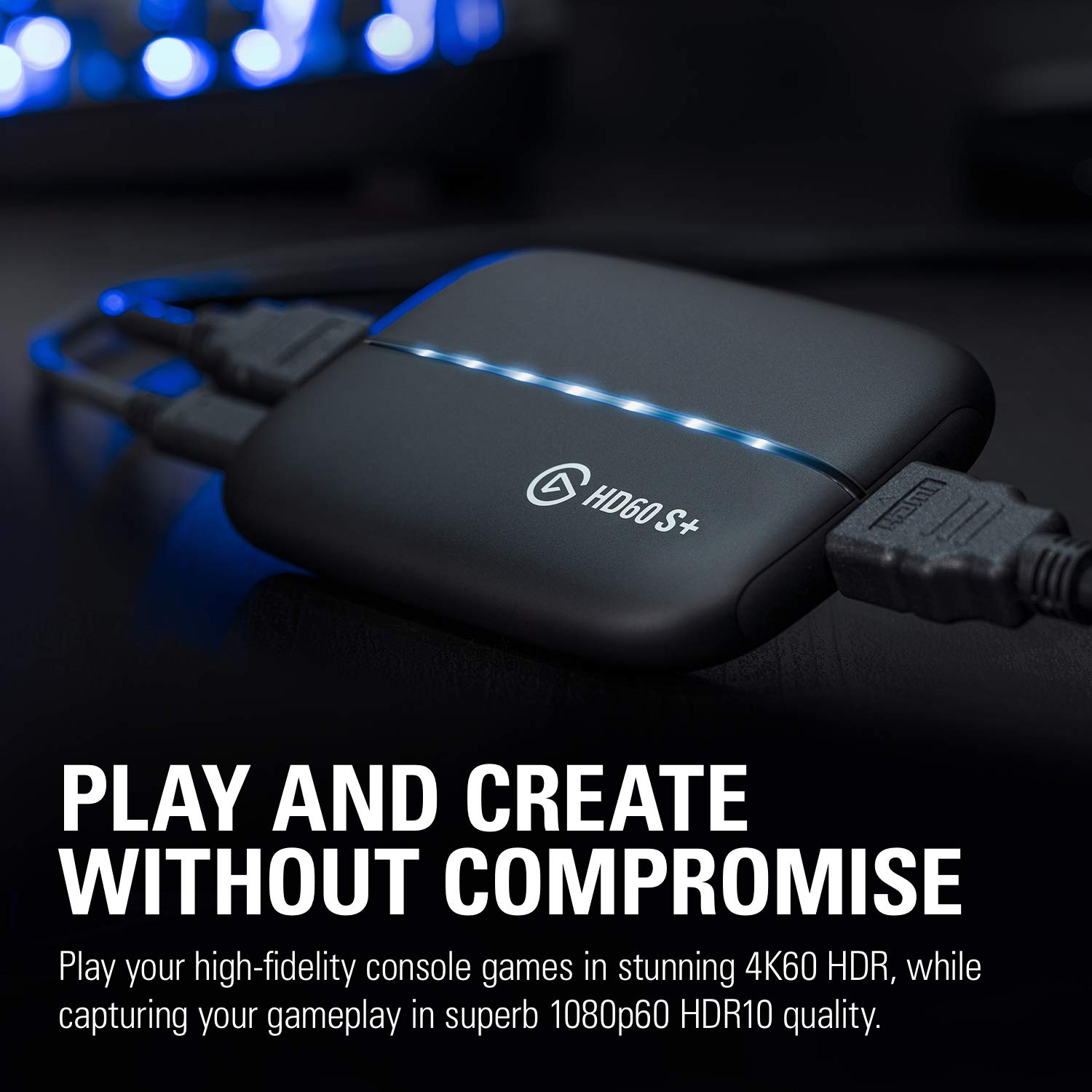 Amazon.com: Elgato HD60 S+, External Capture Card, Stream and