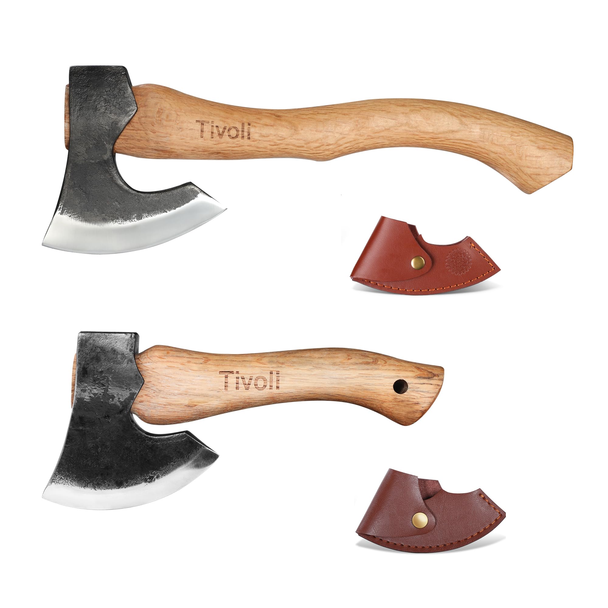 Amazon.com : Tivoli 9 inch and 15 inch Axe Set 2, Bushcraft Axe