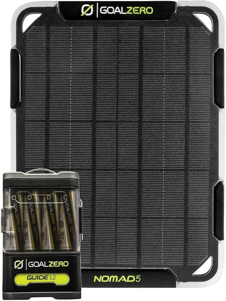 Amazon.co.jp: Goal Zero ポータブル充電器・小型ソーラーパネルセット
