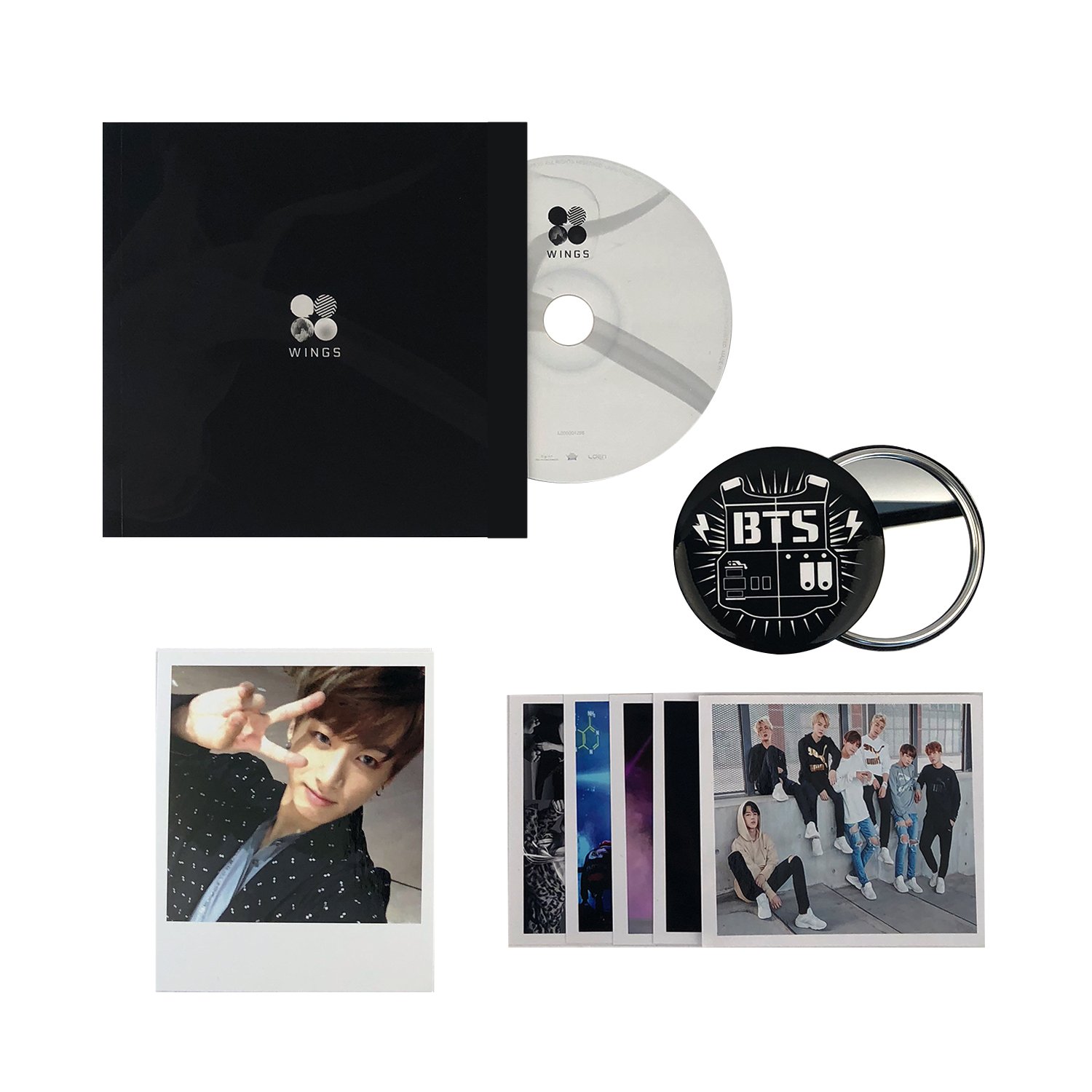 Amazon.com: BTS 2nd Album - Wings [ N ver. ] CD + Photobook +