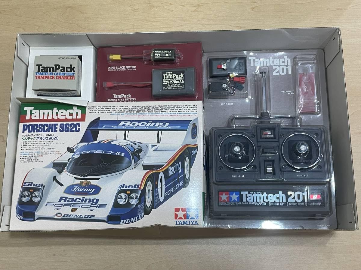 希少】タミヤ タムテック・ポルシェ962C 1/24 RC未組立キット 希少
