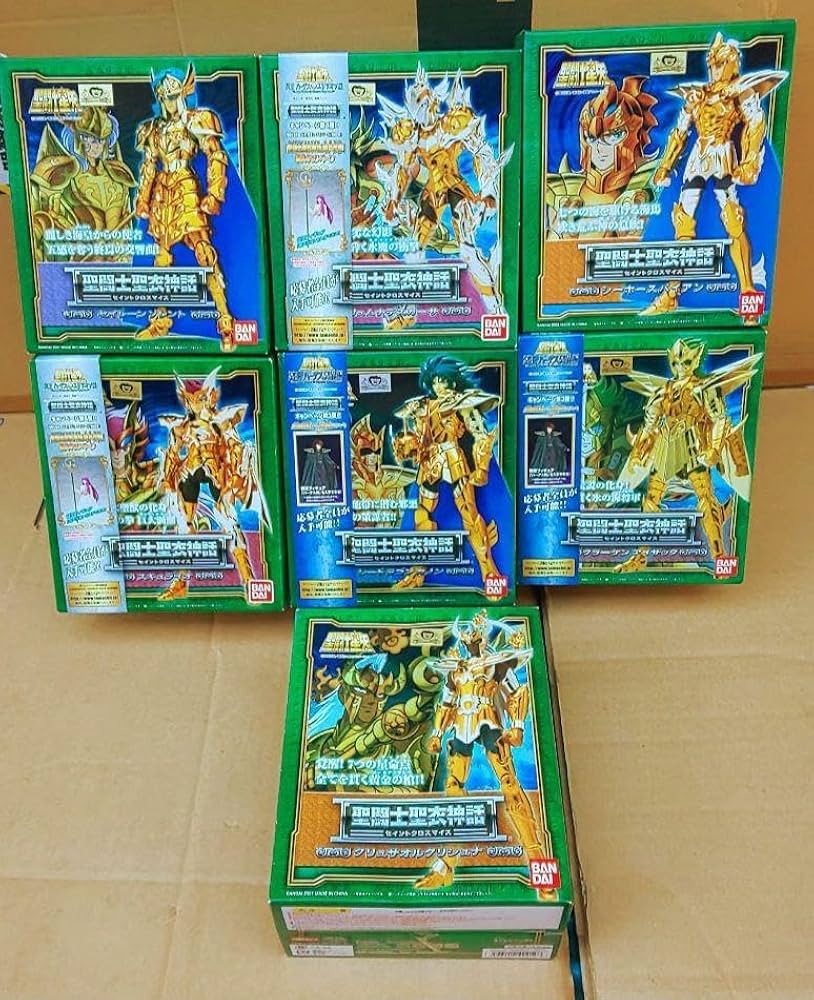 Amazon.co.jp: 聖闘士星矢海将軍ジェネラル7体聖闘士聖衣神話 : おもちゃ
