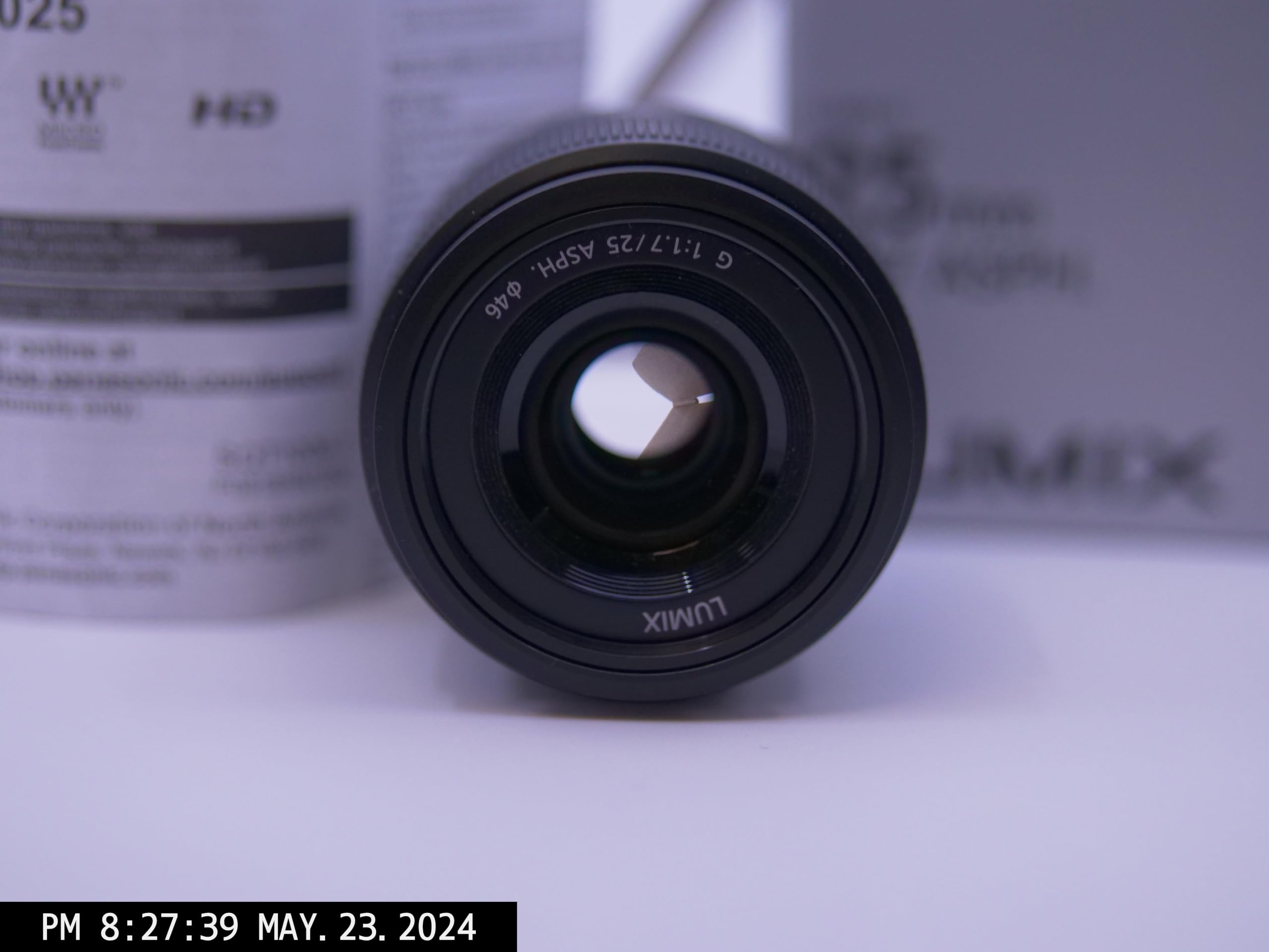 Amazon.co.jp: Panasonic H-H025-K Single Focus Lens for Micro Four