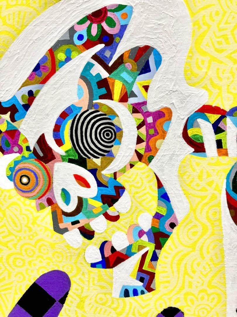 原画 SM 送料込み アート ポップアート 絵画 アクリル画 現代アート