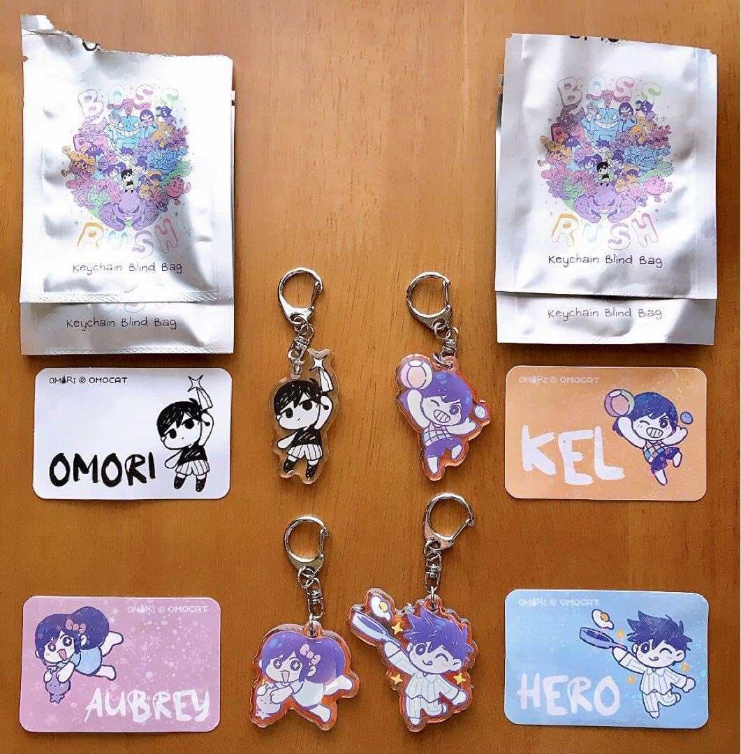 Amazon.co.jp: OMORI ボスラッシュ アクリルキーホルダー オモリ