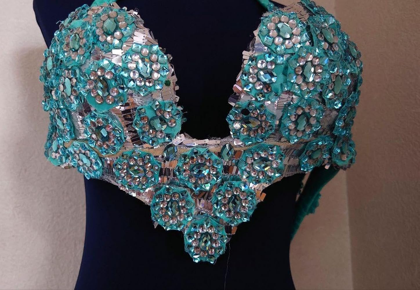 Amazon.co.jp: ベリーダンス衣装 マンドゥーハ Mamdouh Salama