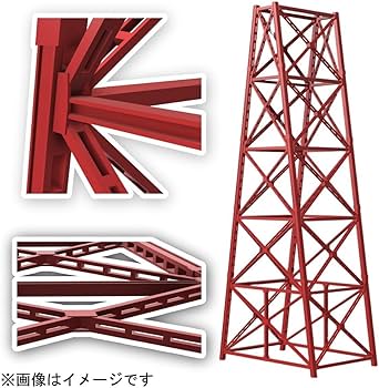 Amazon.co.jp: 余部橋梁 Nゲージ 組立キット 4基 : おもちゃ