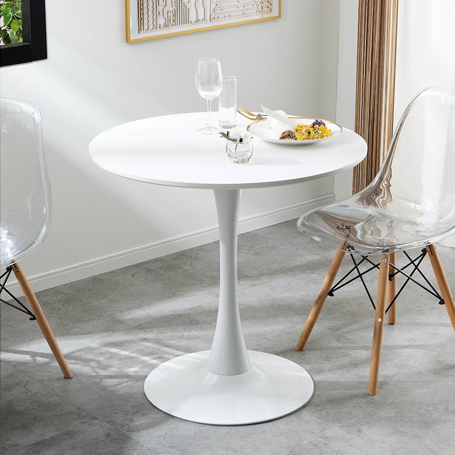 Amazon｜丸テーブル チューリップテーブル ダイニングテーブル 北欧風