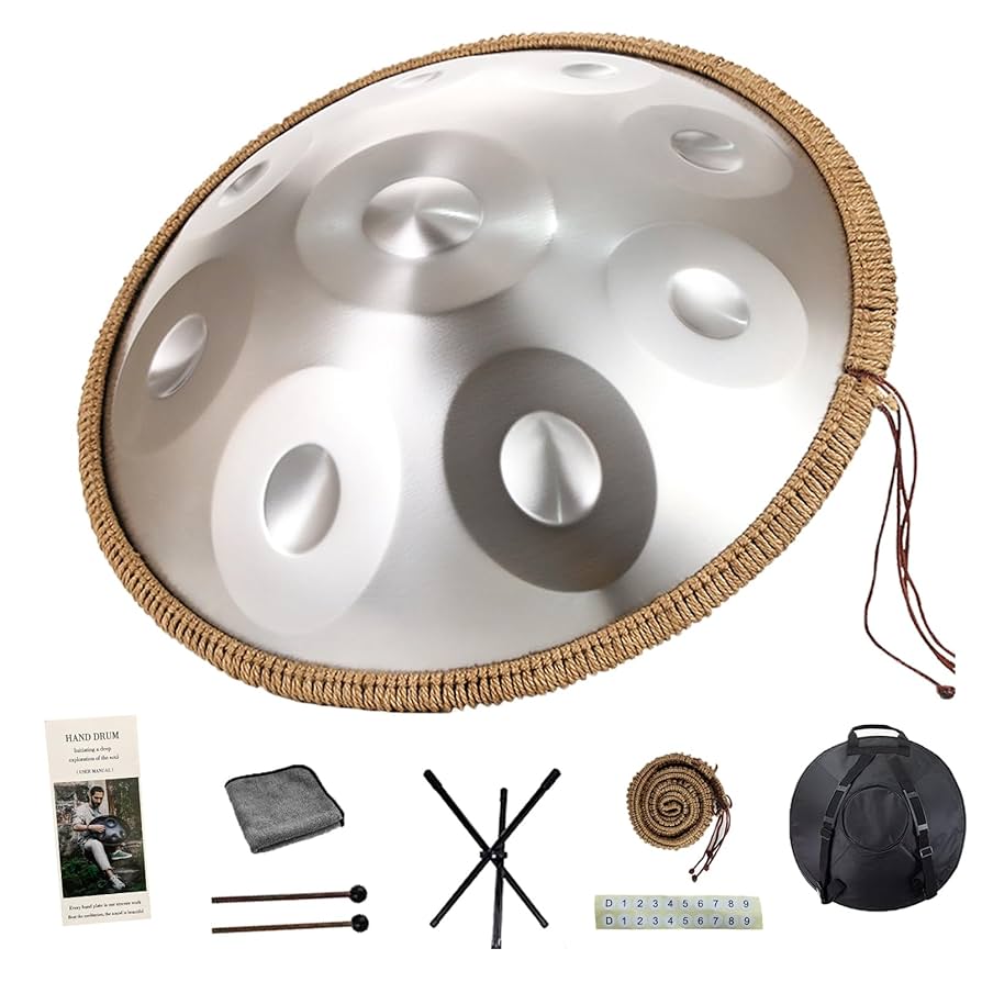 ハンドパン 56センチ 10音 DマイナーA＝440Hz 音のチューニングが正確