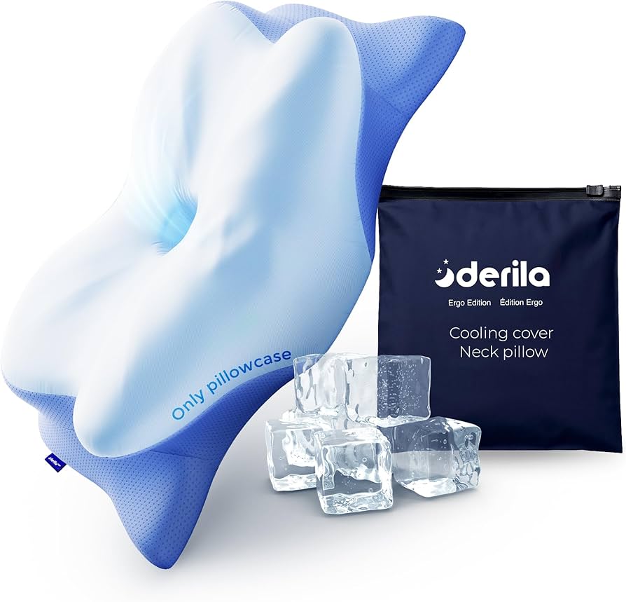Amazon.com: Derila Ergo Pillowcase Cervical Neck Pillow for