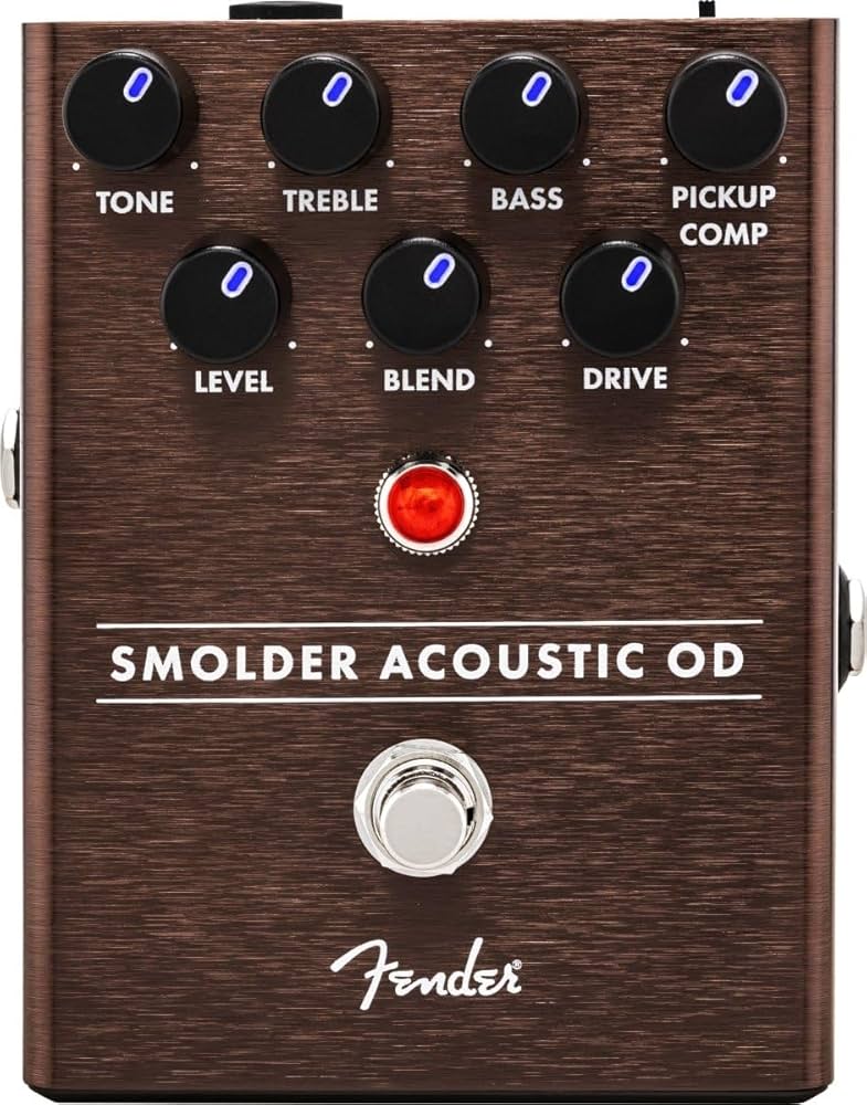 Amazon.com: Fender Smolder Acoustic Overdrive Pedal : Musical