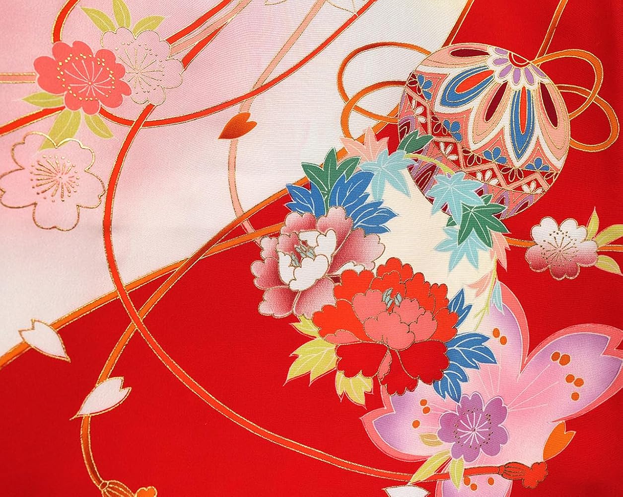 Amazon.co.jp: [あこがれゆめ] お宮参り 女の子 着物 女児祝着 正絹 の