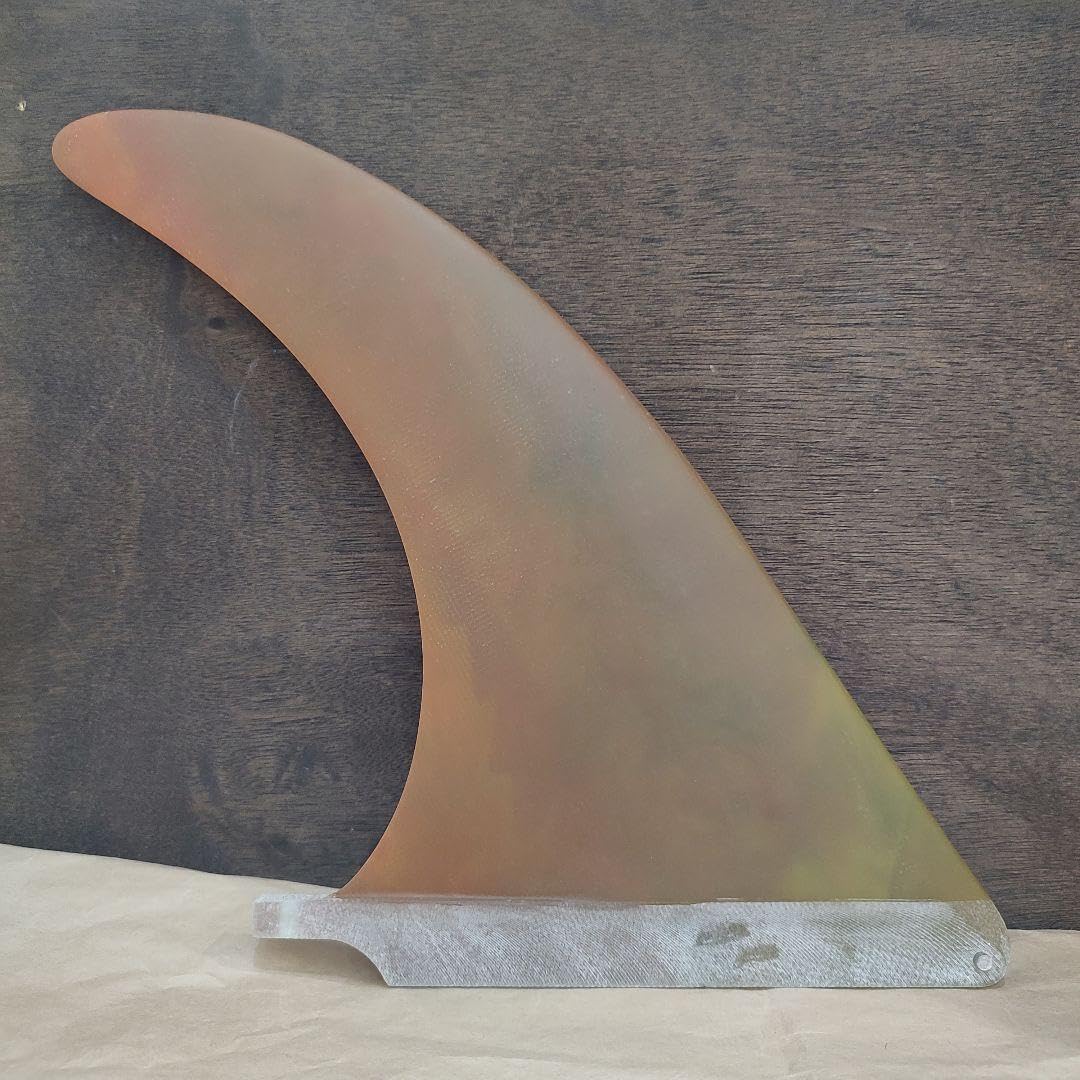 9インチ センターフィン アブストラクト柄 ロングボード ミッド