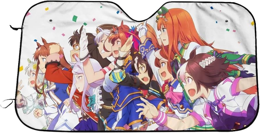 Amazon.co.jp: ウマ娘 サンシェード 車のフロントガラスの日よけに汎用