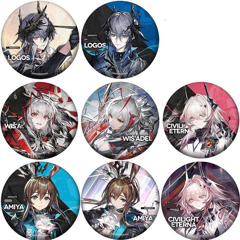 明日方舟 アークナイツ マルイ 荒蕪ラップランド 缶バッジ 25点 明日