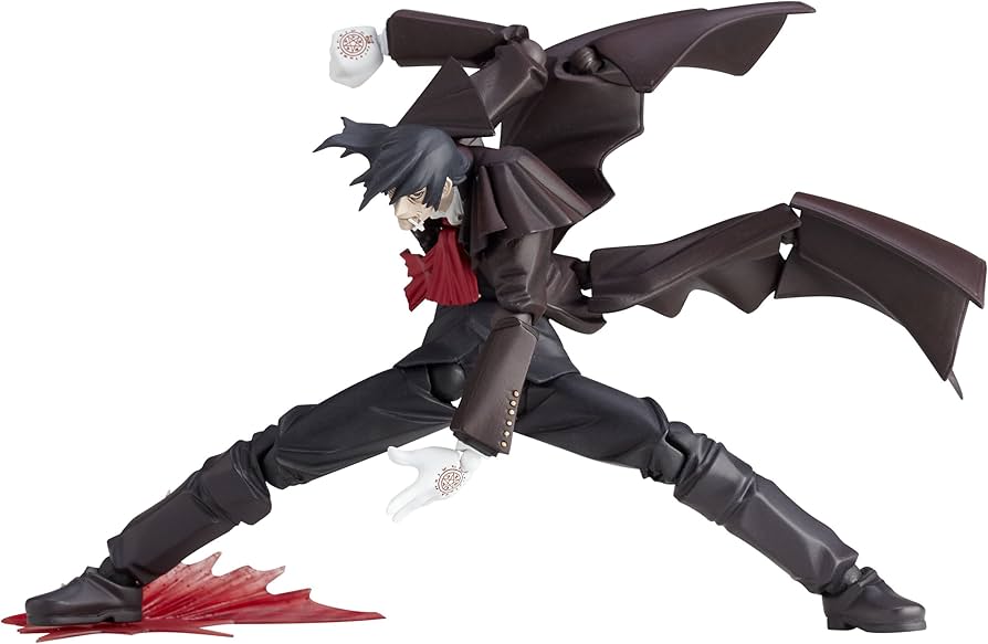Amazon.com: Revoltech Yamaguchi : No.114 Hellsing Alucard : Arts