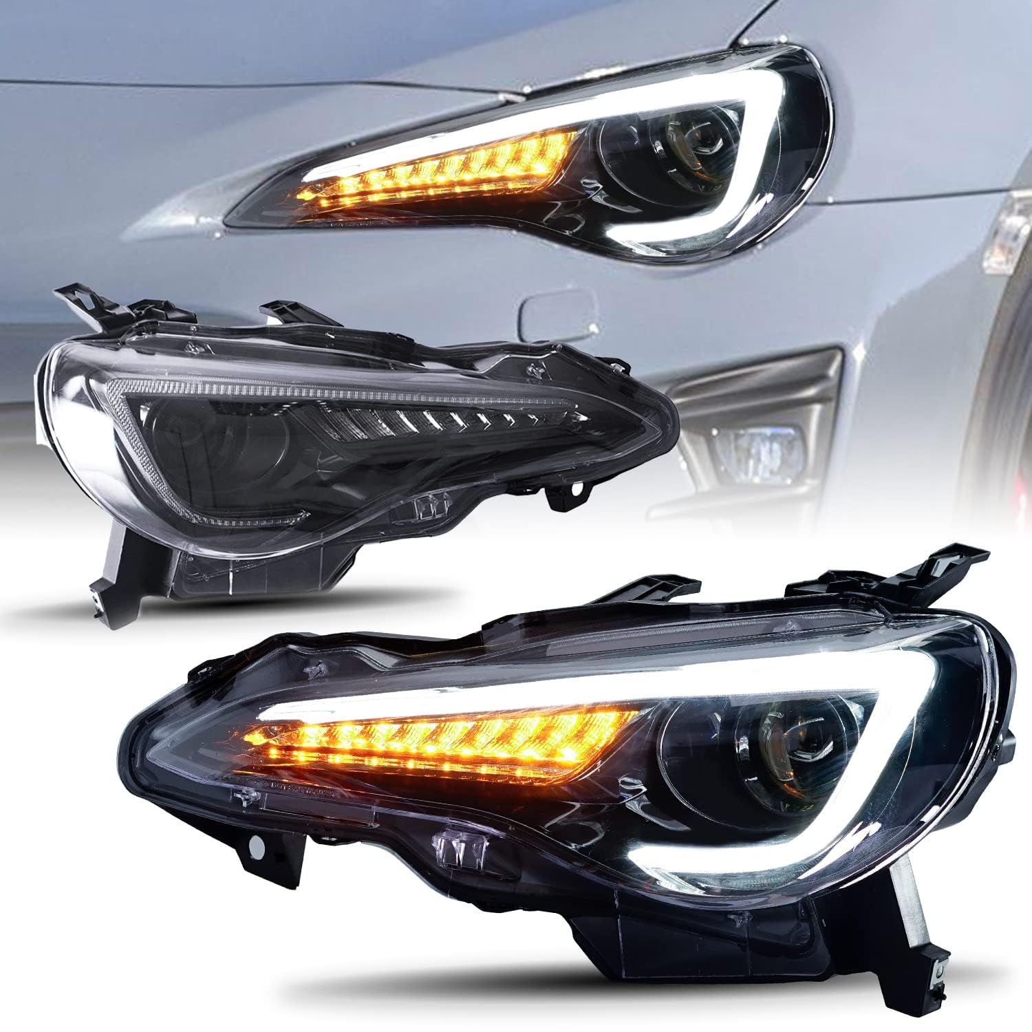 Amazon | VLAND トヨタ86ヘッドライト GT86 BRZ ヘッドライト 純正HID