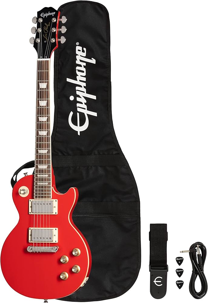 Amazon | Epiphone Power Players Les Paul Lava Red エレキギター